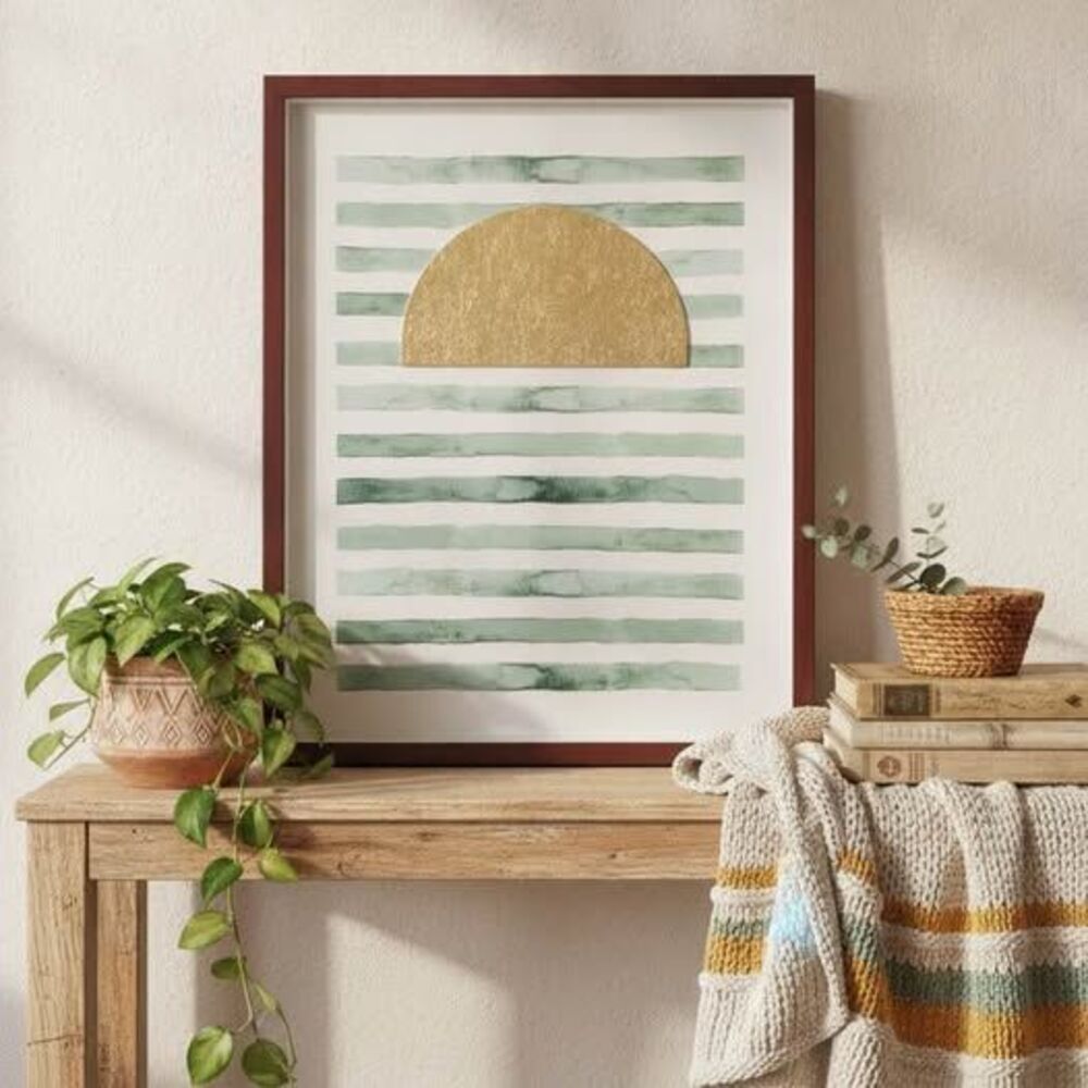 Golden Sunset Boho Art Print โจ Elevate Your Eclectic Space!
